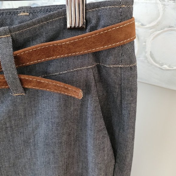 Mexx Denim-Look Boot Cut Trousers EU 36/US 6 - Picture 5 of 11